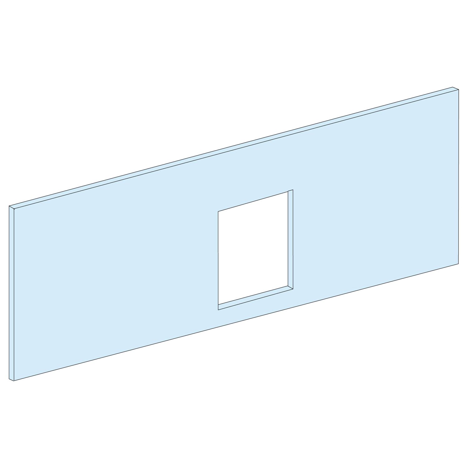 PrismaSeT G Active - Plastron NSX250-4M-L600-hor-fixe-Cde manet.-rotative