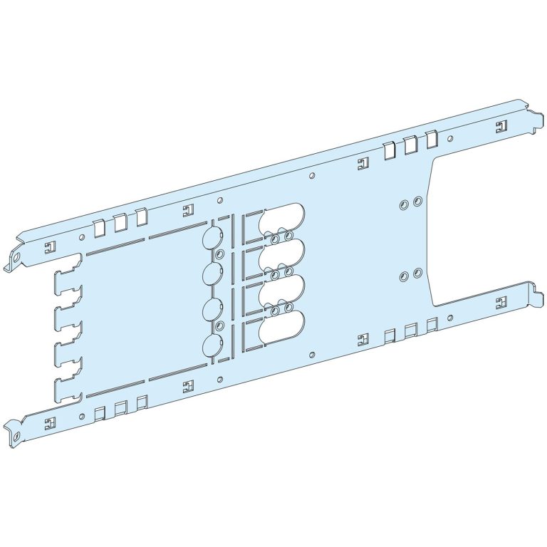 PrismaSeT P Active – Platine NSX100-250 – fixe – 4P horiz.-Cde rot. té