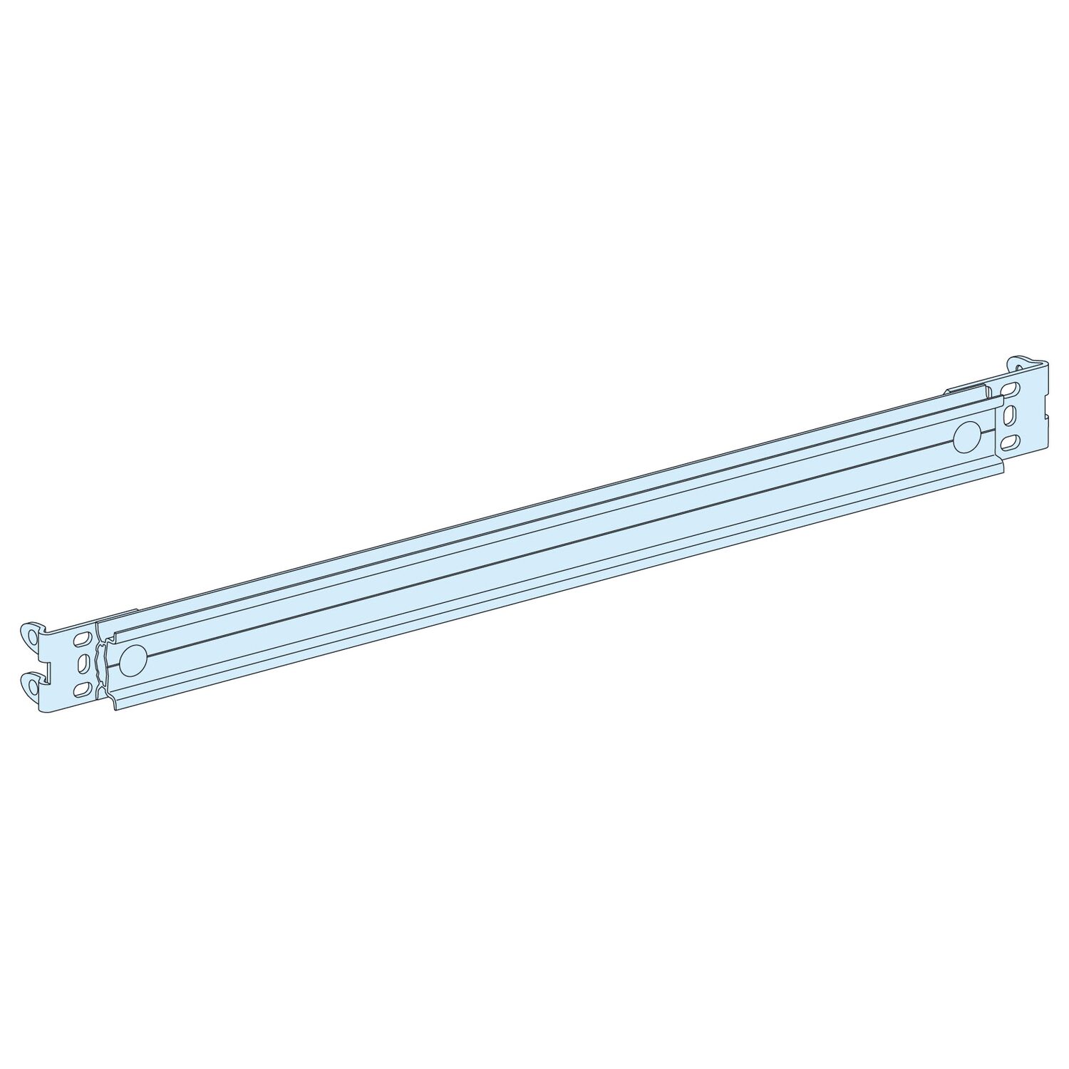 PrismaSeT P Active - Rail appareillage modulaire - montage en fond - L