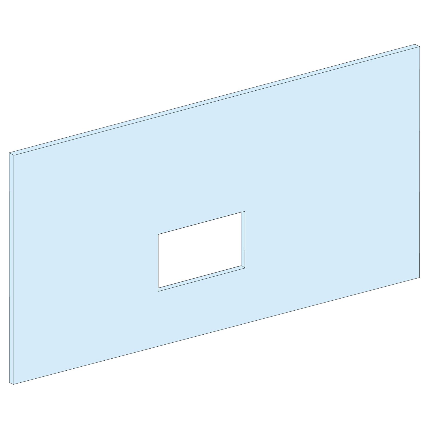 PrismaSeT P Active - Plastron NS800/1000 - 7M - fixe -horiz.-Cde man.-