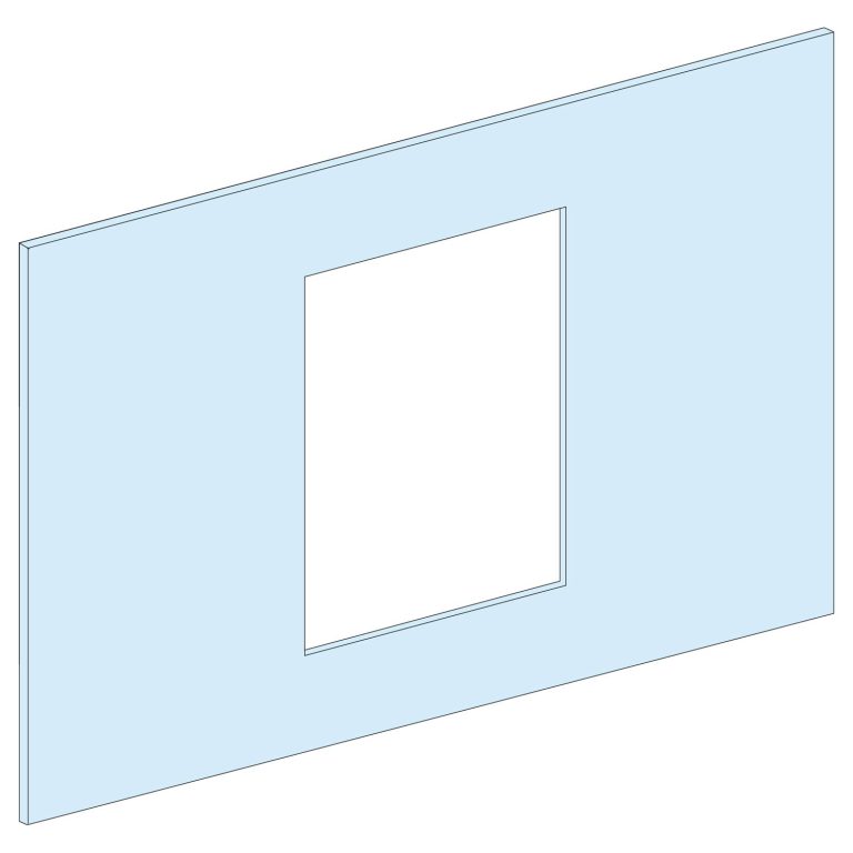 PrismaSeT P Active – Plastron NS800/1600 – 7M – fixe – vertical – Télé