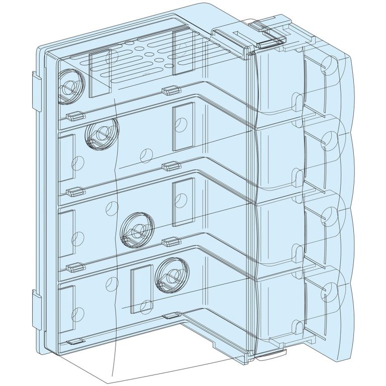 Linergy – Bloc alim INV100-250 – INS250 horiz. (vers Linergy BW)