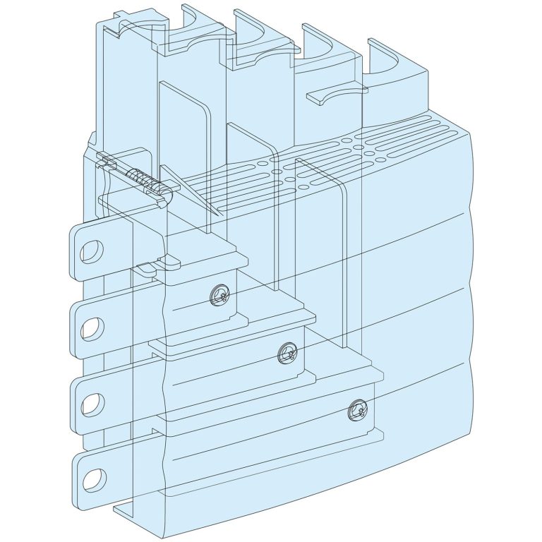 PrismaSeT G Active – Bloc raccordement arrivée NS-INS250 haut