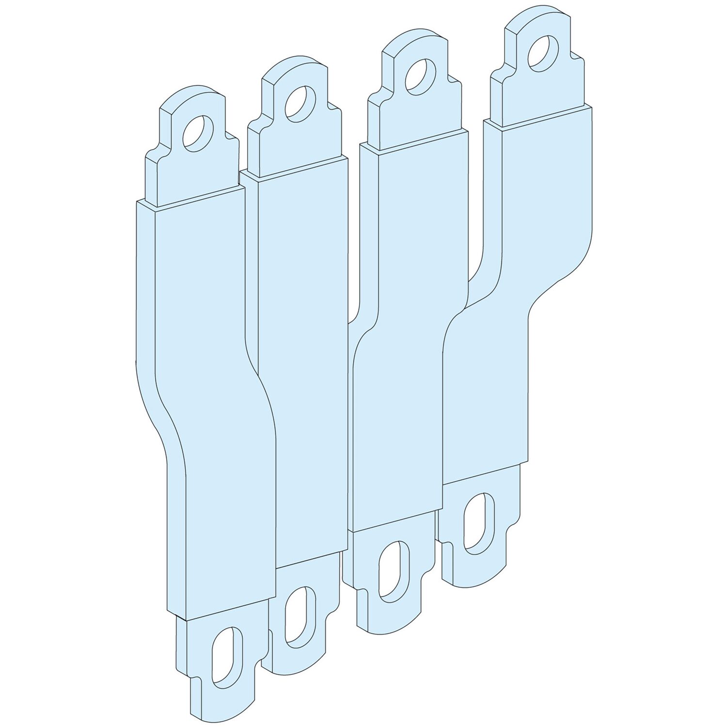 PrismaSeT G Active - Liaison NS-INS630 vertical gaine pour jeu de barres