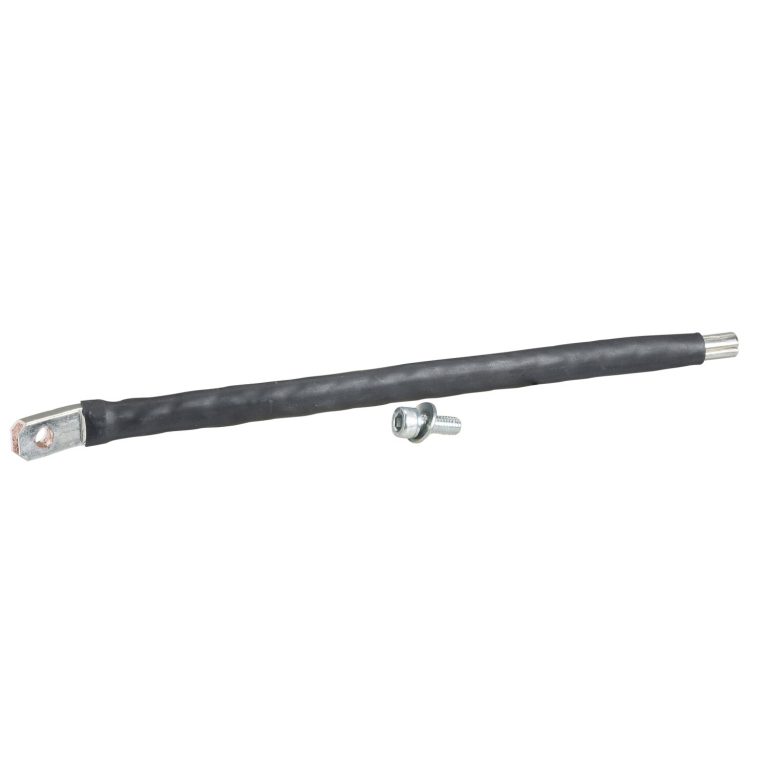 lgy BW – 4 liaisons souples 125A – L230mm – cosse coudée 45° – 35mm²