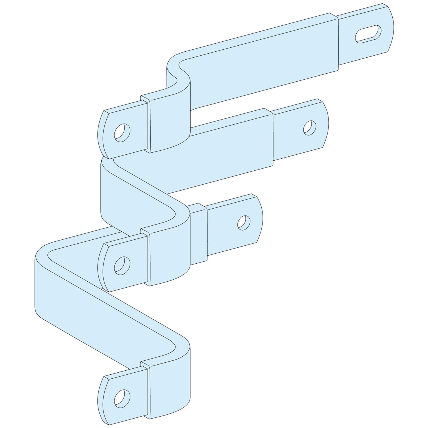 PrismaSeT P Active - Liaison JdBV NSX400/630 - horizont. fixe maneton