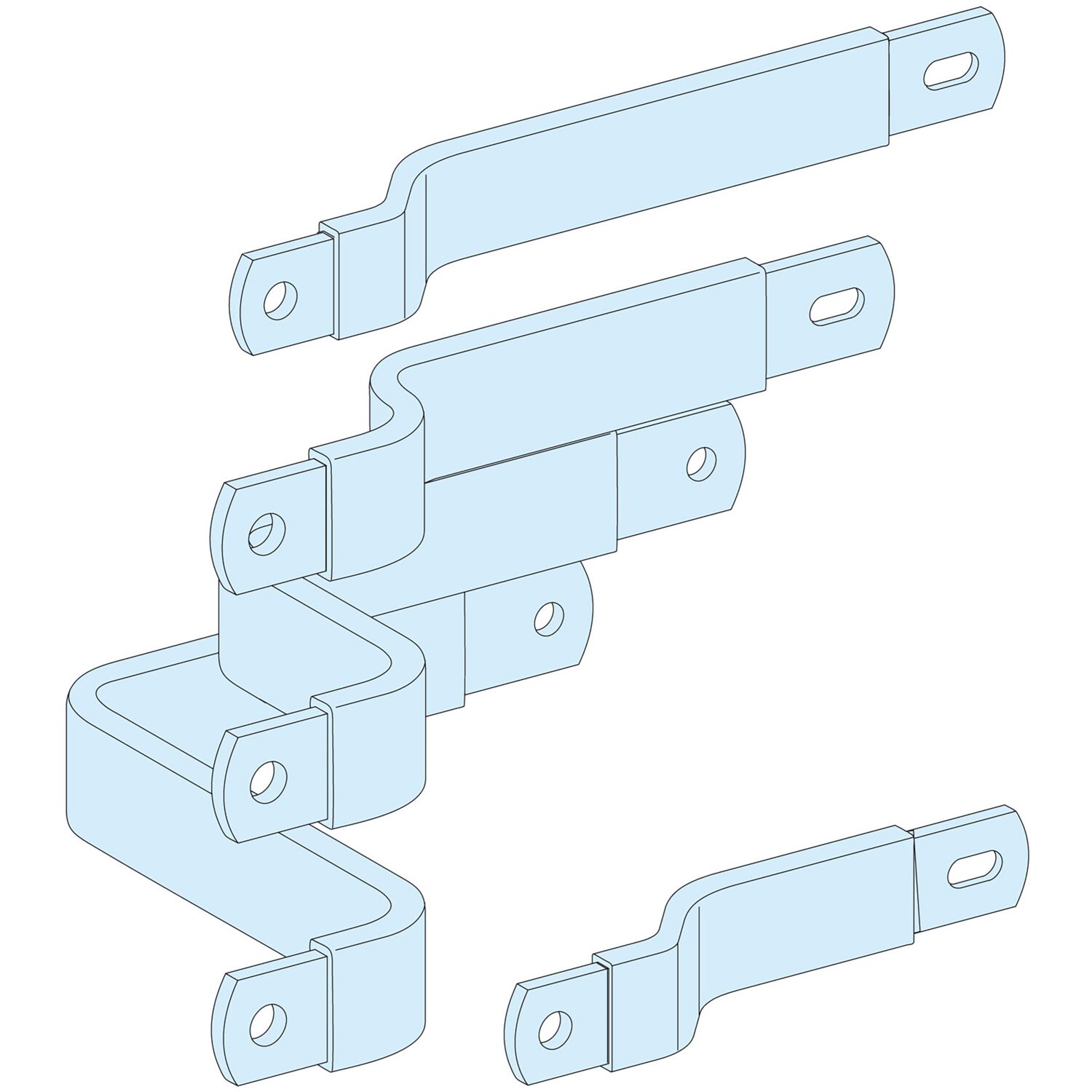 PrismaSeT PAct- Liaison JdBV NSX400/630 - horizont. fixe maneton - 4P