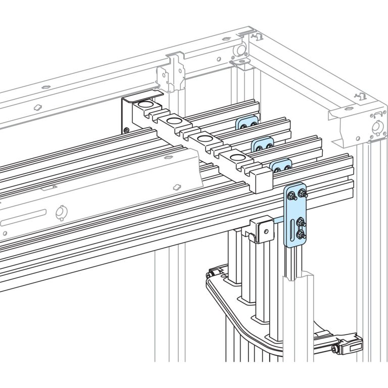 Linergy LGYE – Liaison plate entre JdB Vert/Horiz <= 1600A - avec viss