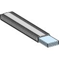 PrismaSeT G Active - Barre souple isolée - 32x8mm - L= 1800mm