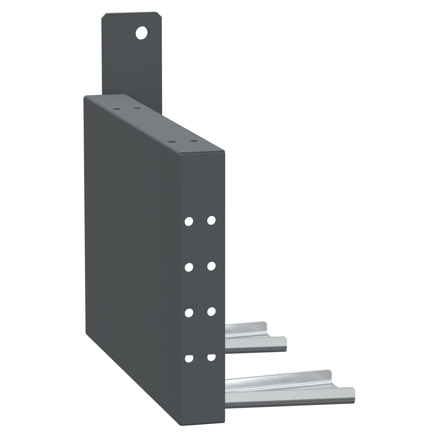 PrismaSeT G Active - Gousset de socle latéral - IP55 - H=150mm - RAL7016
