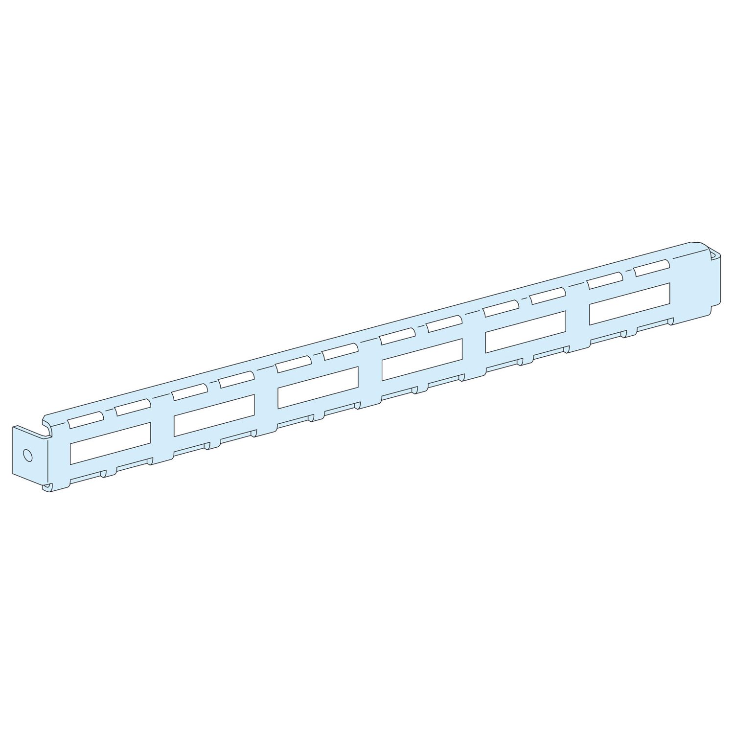 PrismaSeT P Active - Supports bridage câbles - L650mm - lot de 4