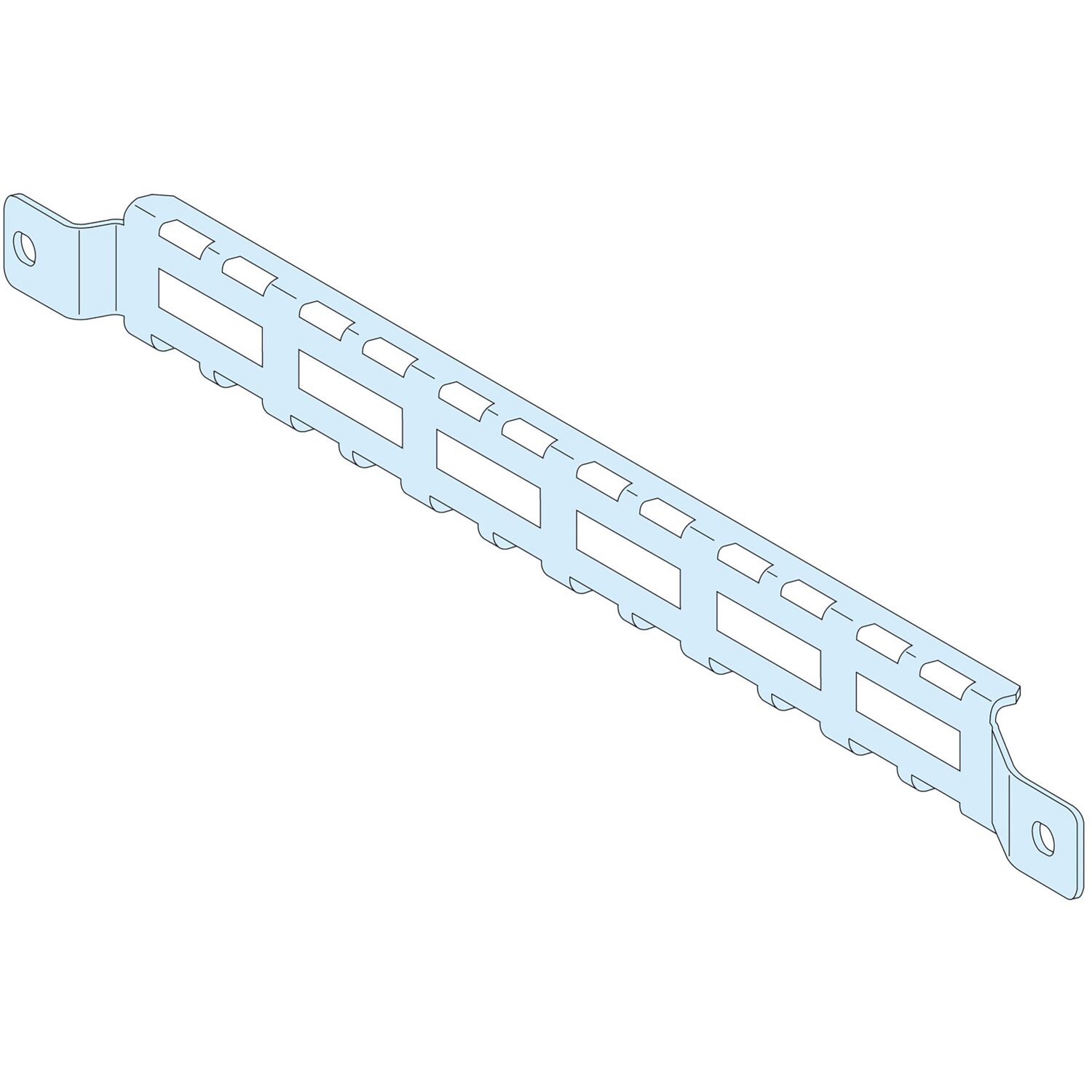 PrismaSeT P Active - Support bridage câbles - P600mm - lot de 4