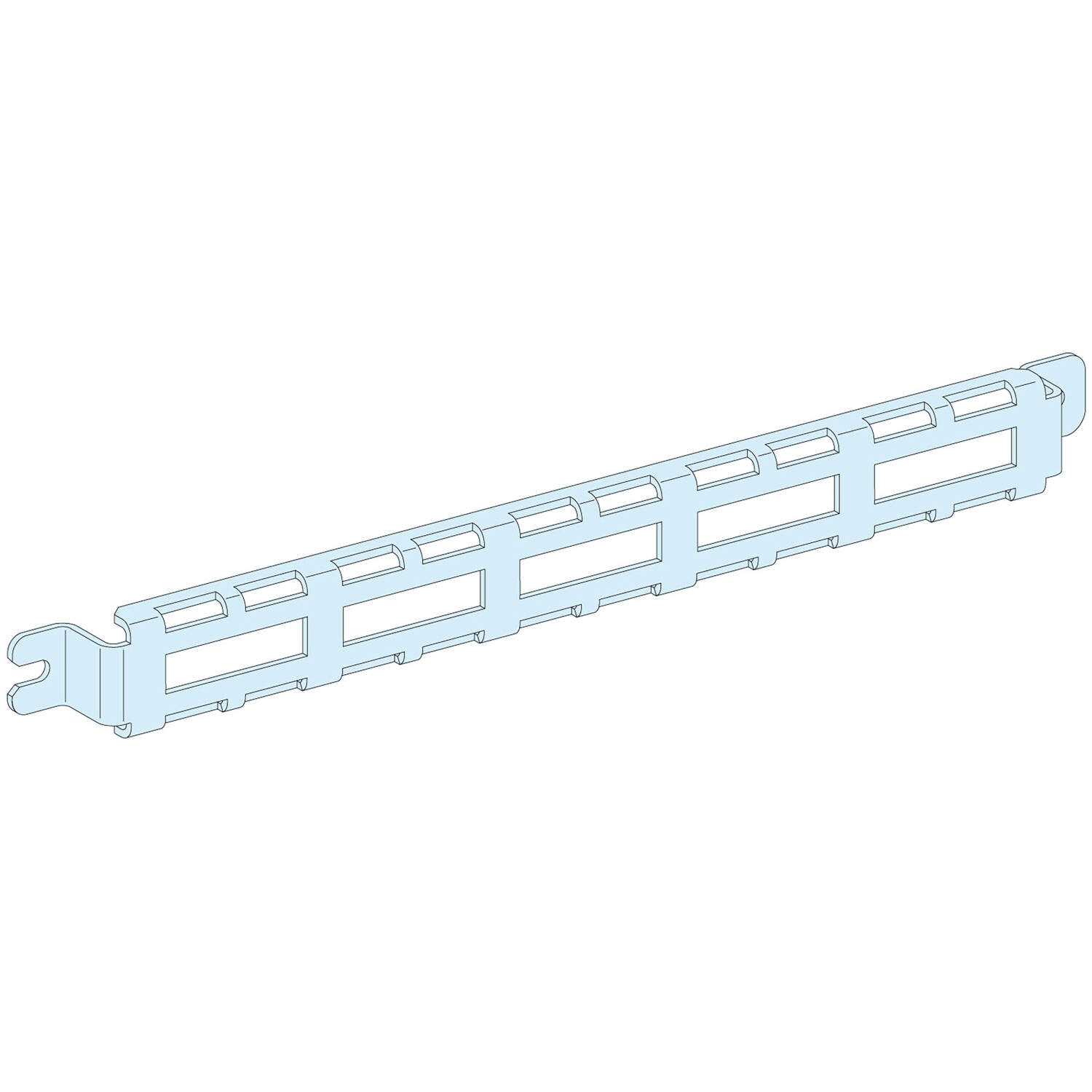 PrismaSeT G Active - Supports bridage câbles - Gaine - L300 - Lot de 4