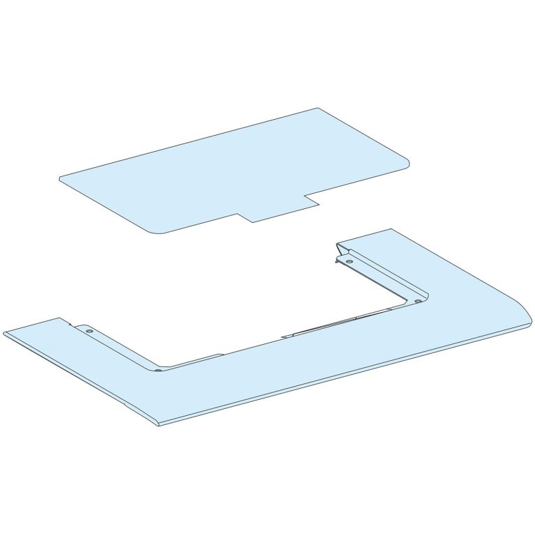 PrismaSeT G Active – Plaque découpée + passe câble plastique – gaine – L300