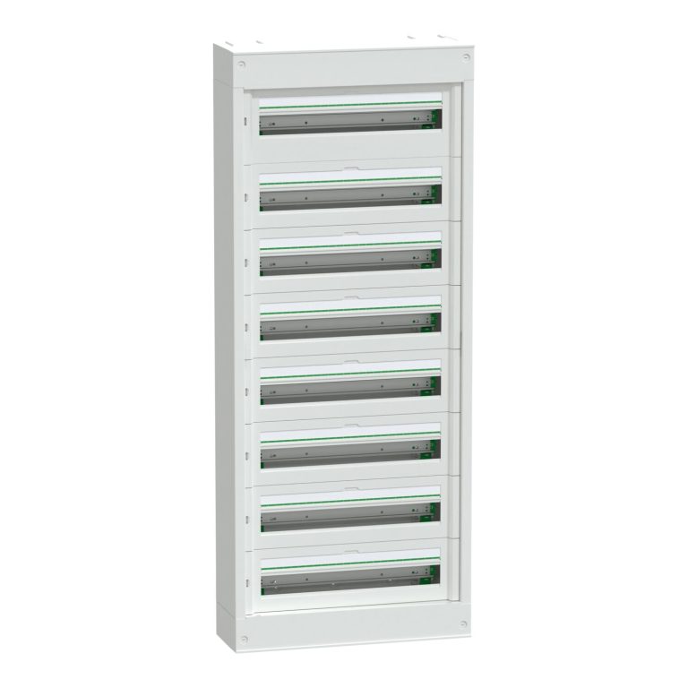 PrismaSeT S – coffret saillie plastique & métal 8 rangées 24 modules