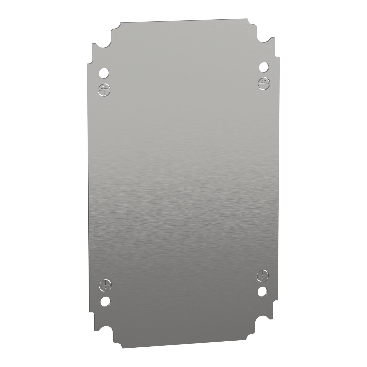 Spacial - châssis plein - acier galvanisé - pour coffret H=300xL=200mm