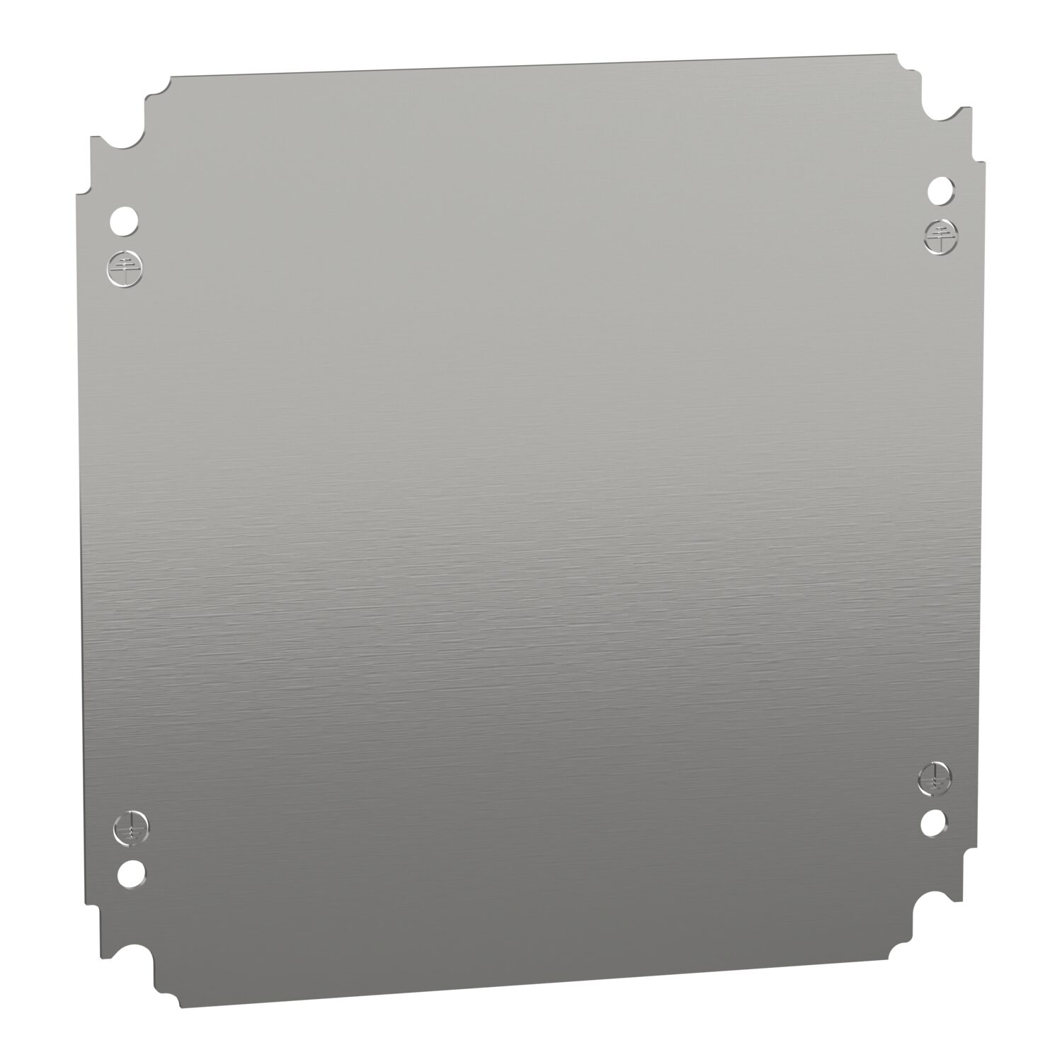 Spacial - châssis plein - acier galvanisé - pour coffret H=300xL=300mm