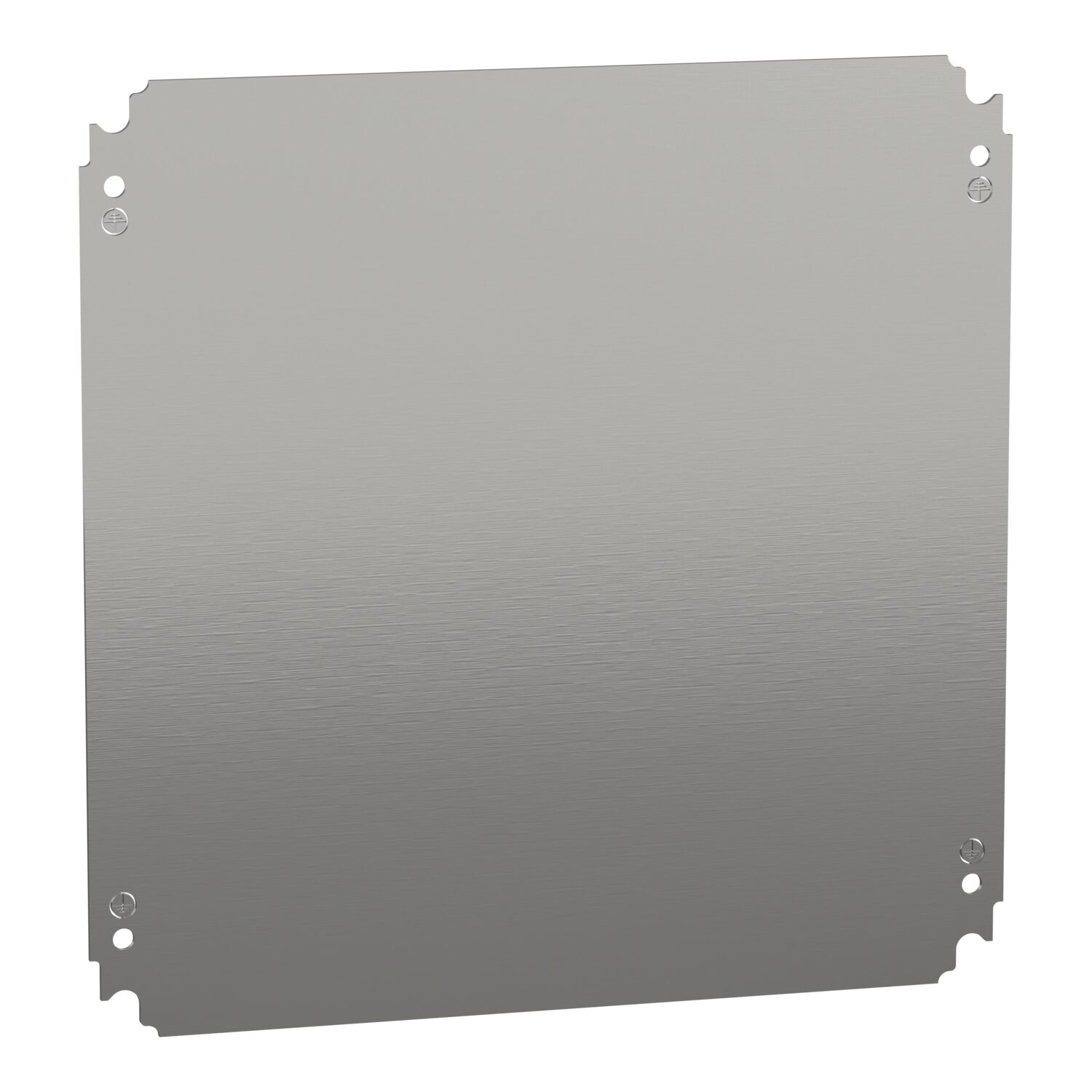 Spacial - châssis plein - acier galvanisé - pour coffret H=400xL=400mm
