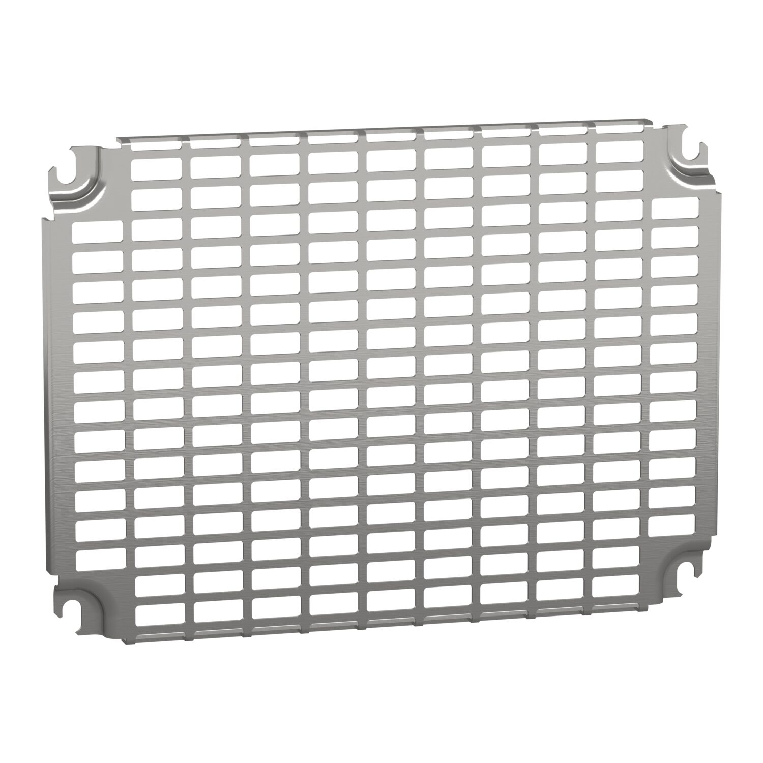 Spacial - châssis perforé Telequick - acier - pour coffret H=300xL=400
