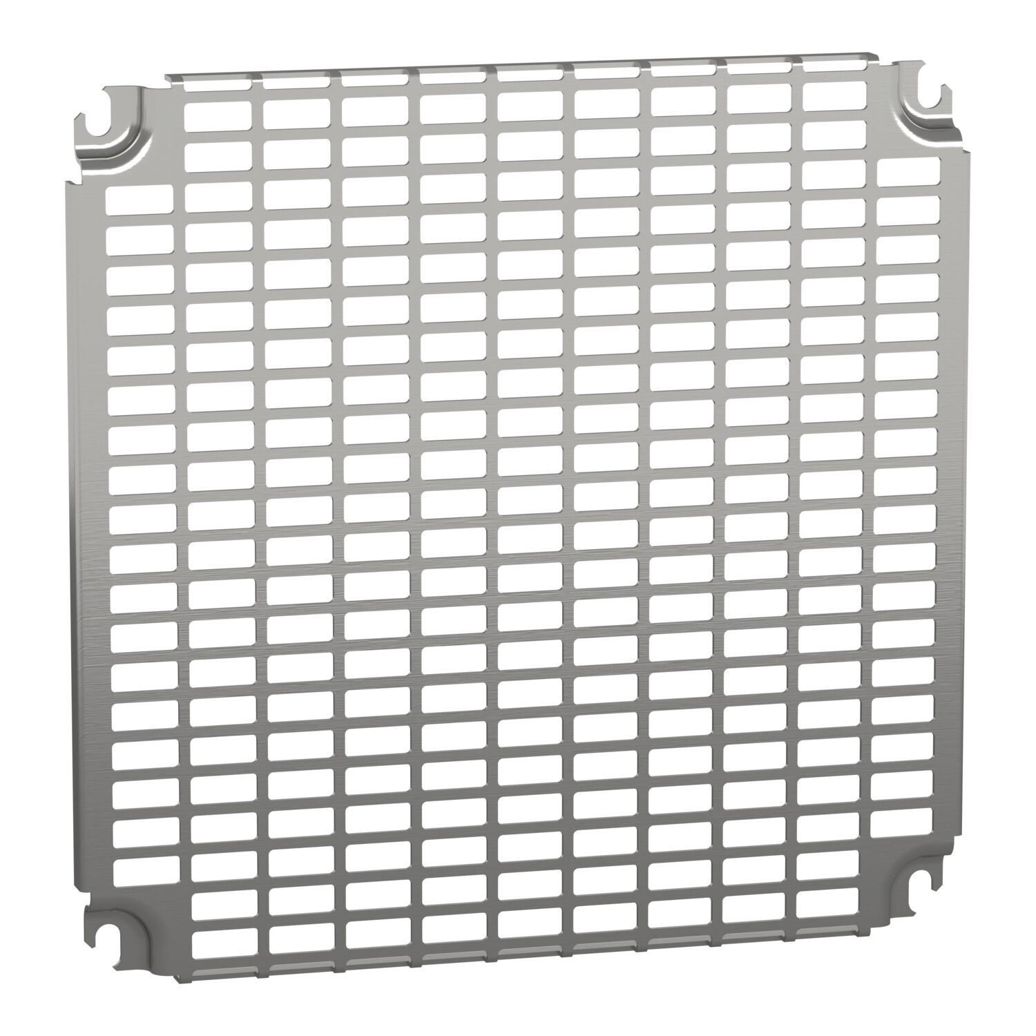 Spacial - châssis perforé Telequick - acier - pour coffret H=400xL=400