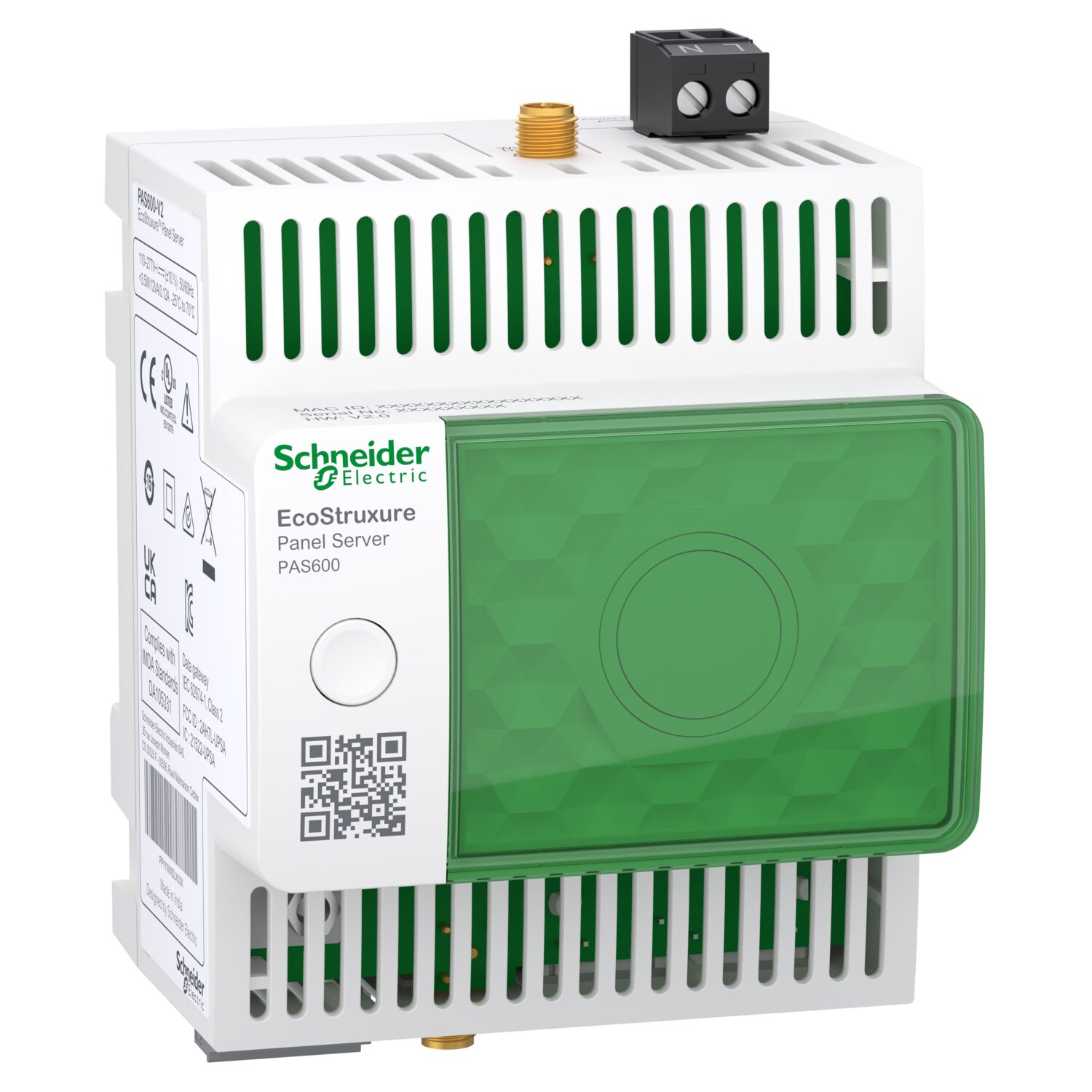 EcoStruxure Panel Server Universel - alim 110-277 Vacdc