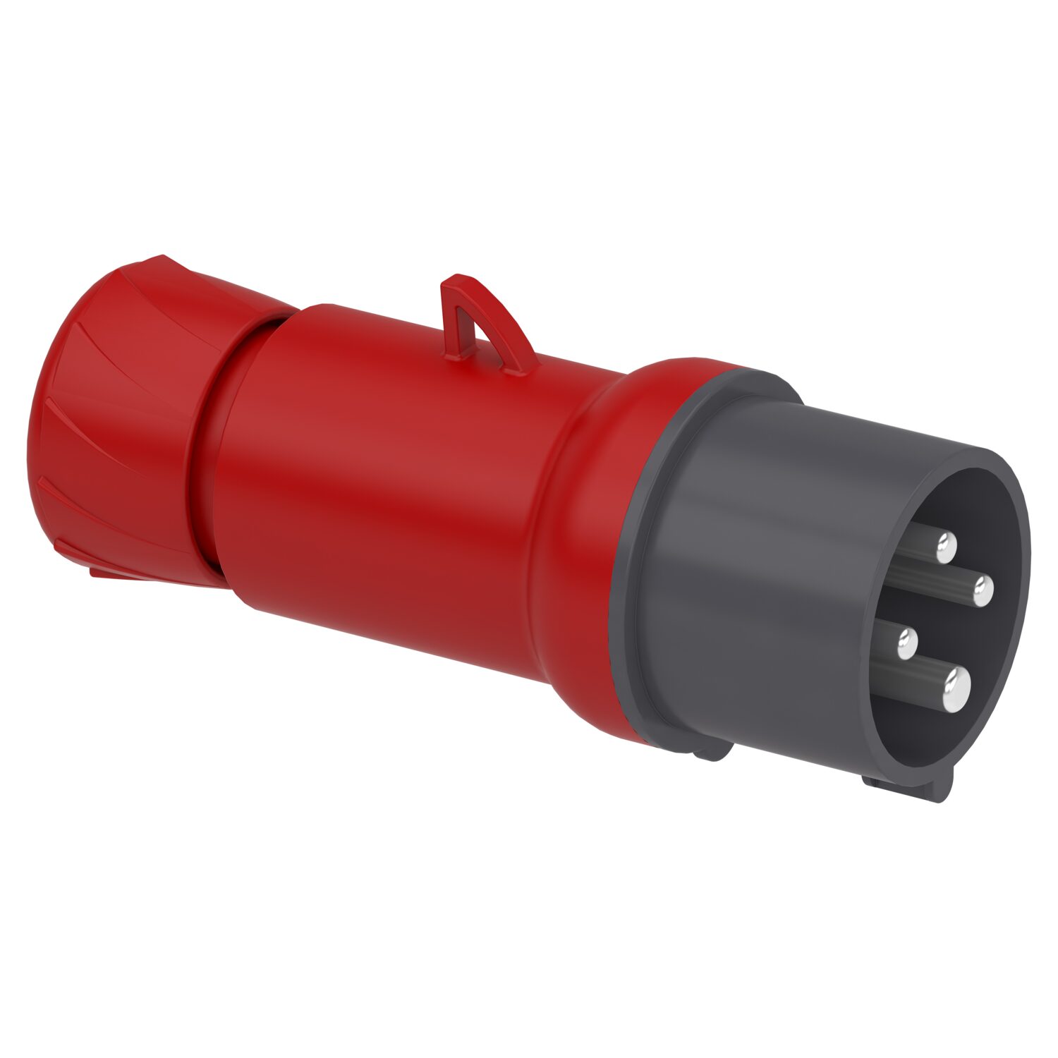 PratiKa - fiche mobile indus droite 16 A - 3P+T - 380-415 V CA - IP44