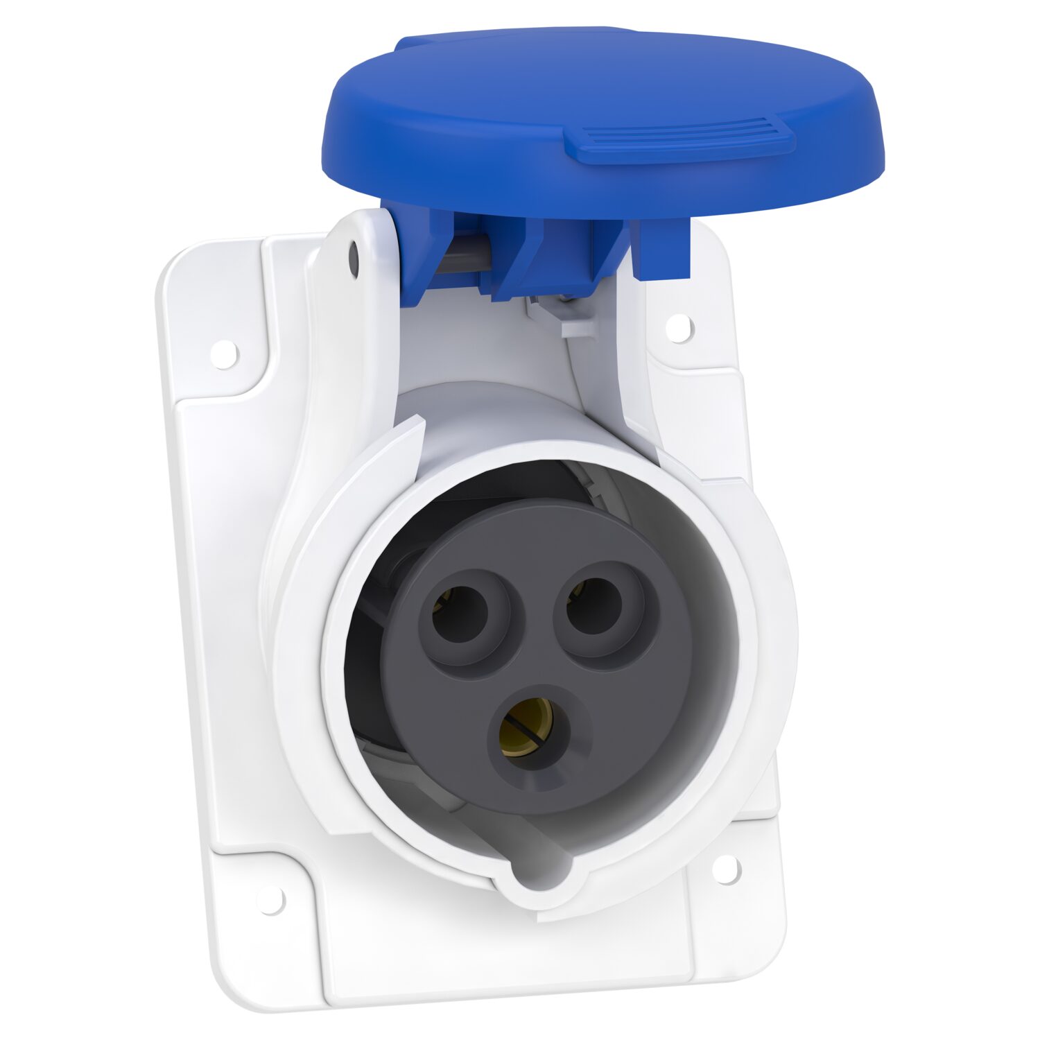 PratiKa - scl de pc inclinée -16A - 2P+T - 200-250 V CA- IP44 - à vis