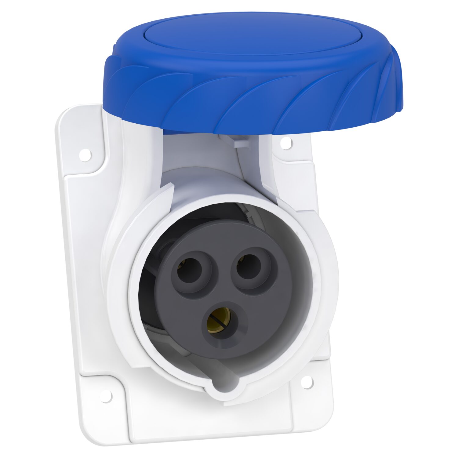 PratiKa - scl de pc inclinée -16A - 2P+T - 200-250 V CA- IP67 - à vis