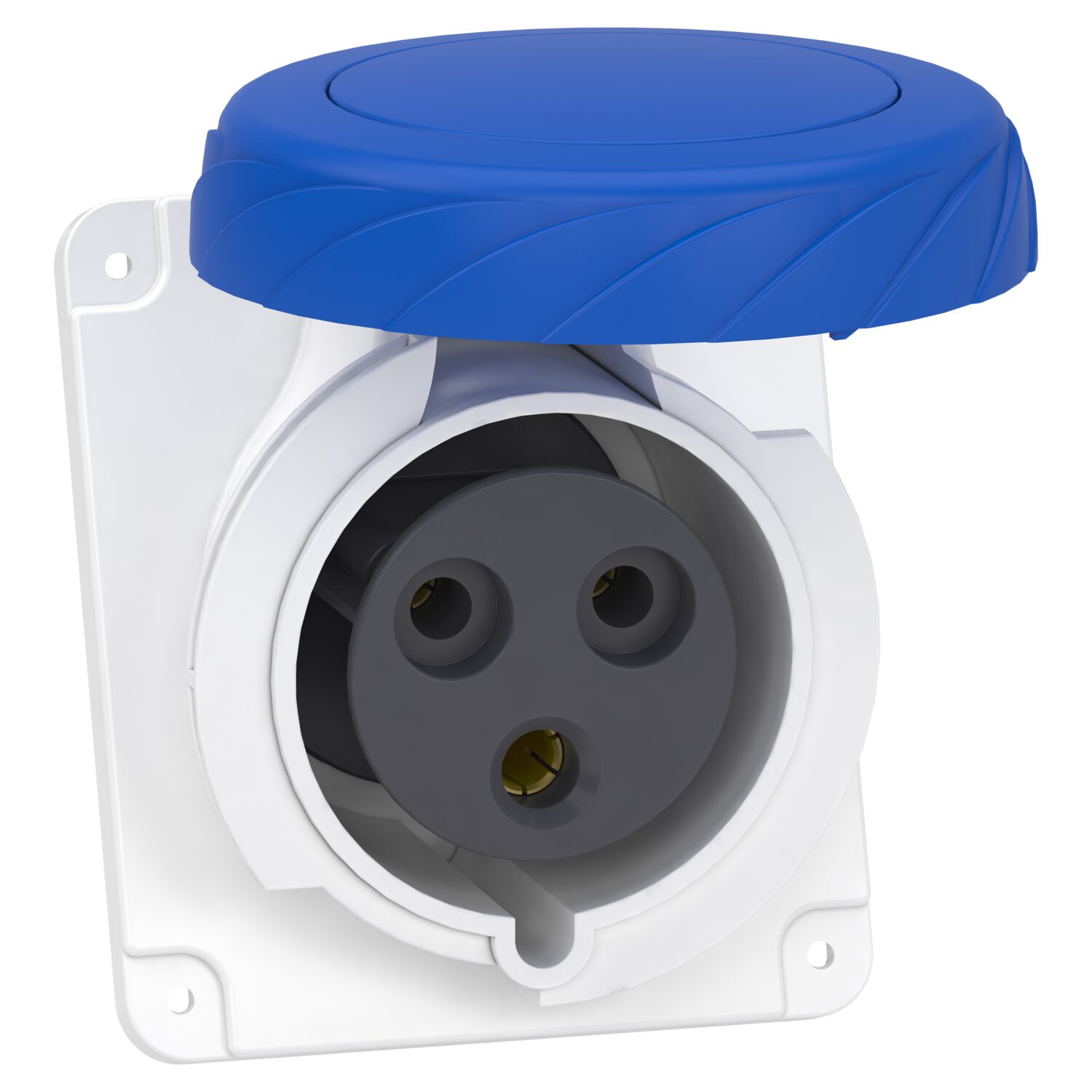 PratiKa - socle prise industrielle - 32A - IP67 - 220 - 3P - vis