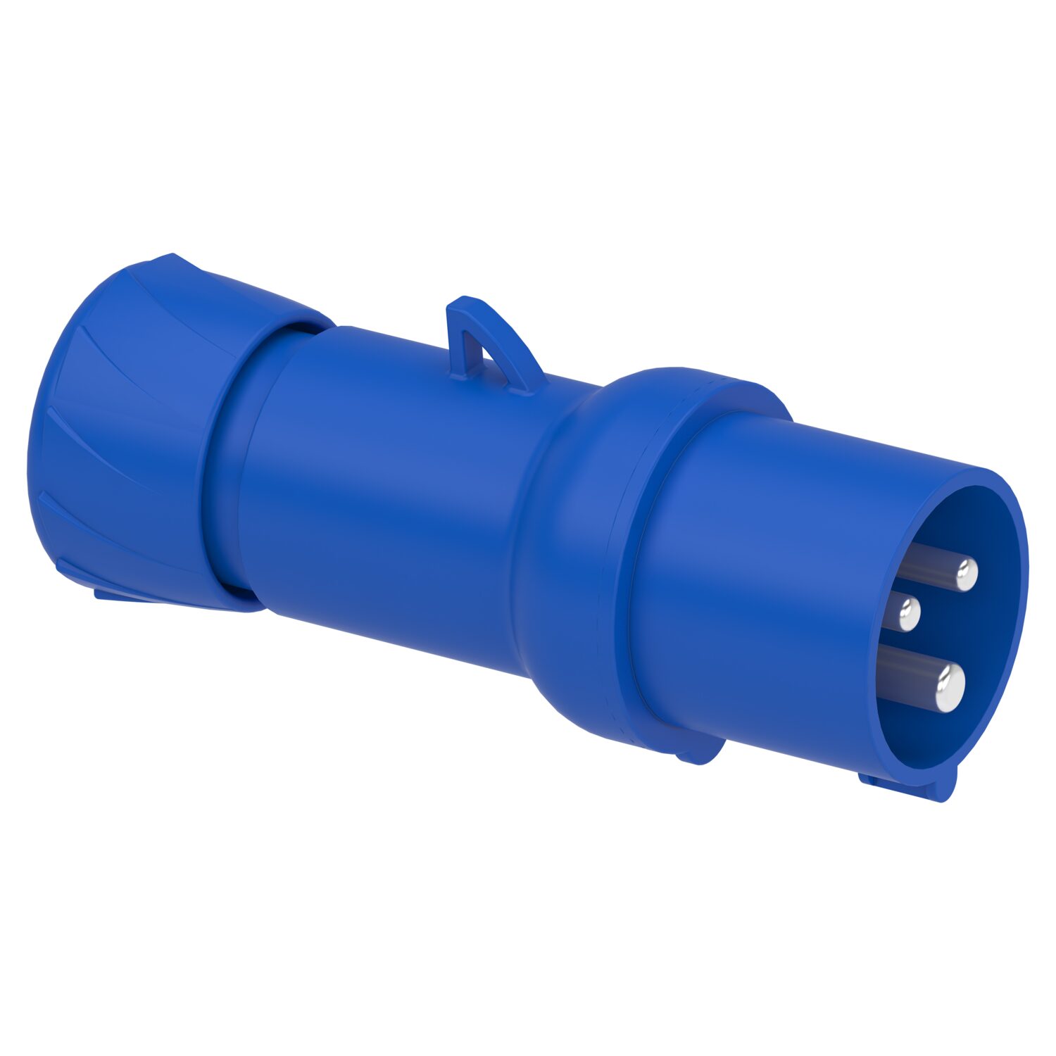 PratiKa fiche mobile indus droite - 16 A - 2P+T - 200-250 V CA - IP44