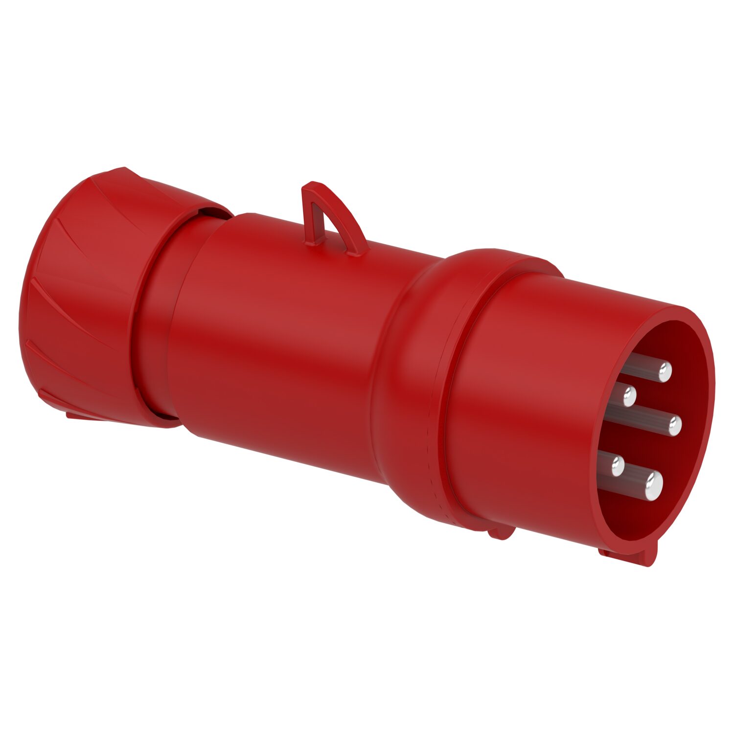PratiKa- fiche mobile indus droite - 16 A - 3P+N+T -380-415 V CA-IP44