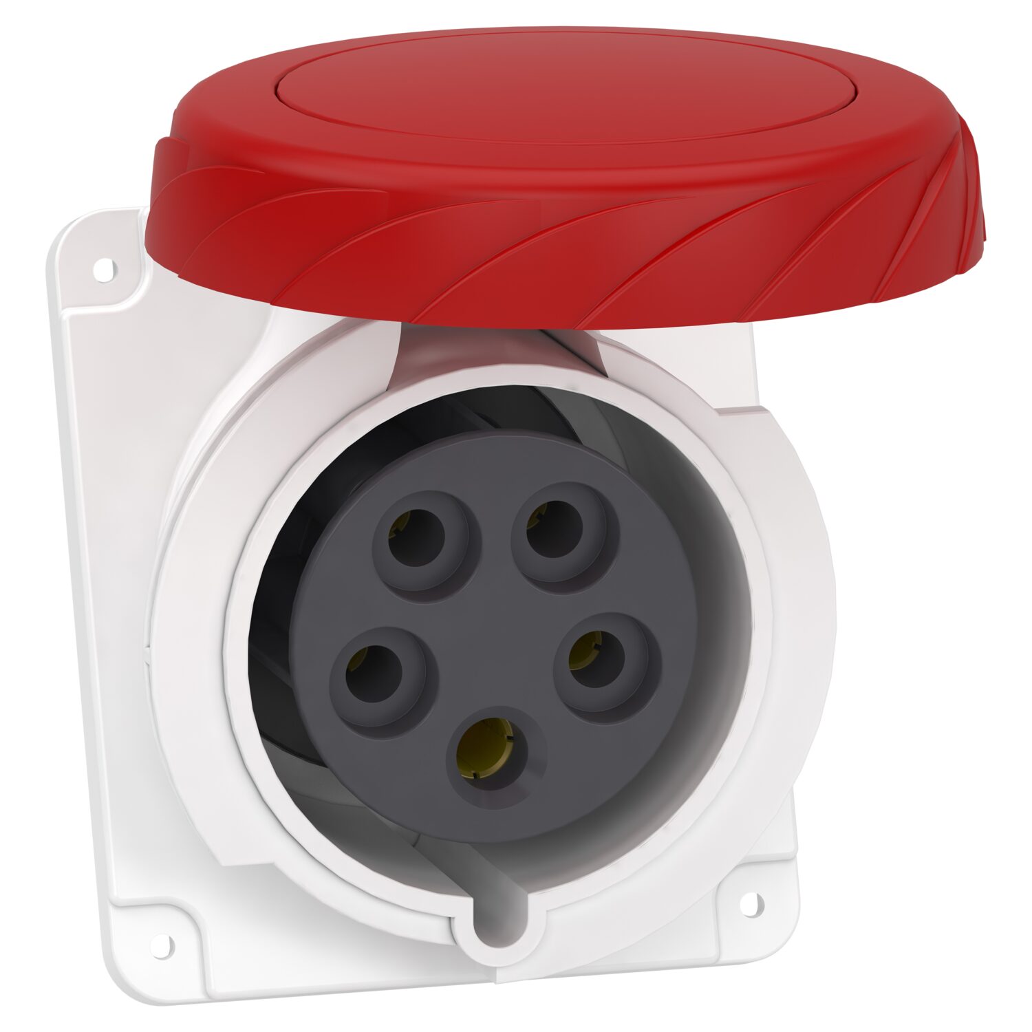 PratiKa - scl de pc indus coudée 32 A - 3P+N+T - 380-415 V CA - IP67