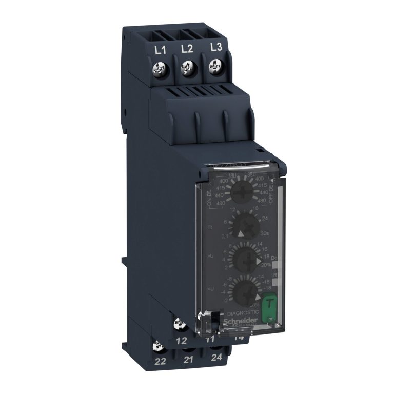 Harmony Control RM22 – relais contrôle de phases – 2OF – 380 à 480Vca