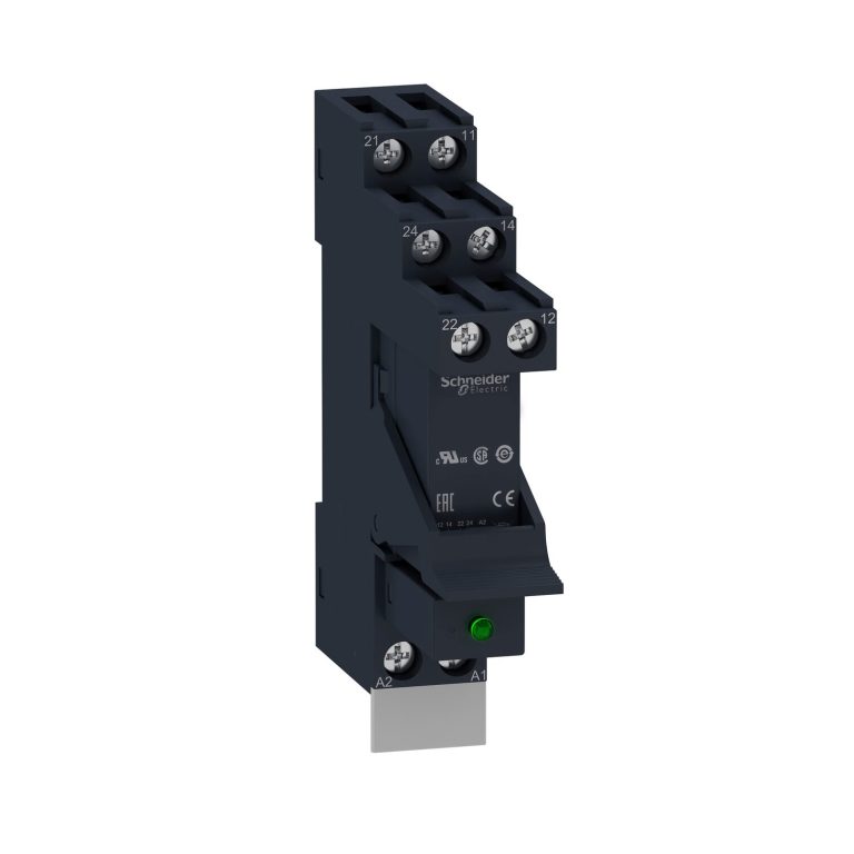 Harmony Relay RSB – relais PCB embrochable monté sur embase – 2OF 8A –