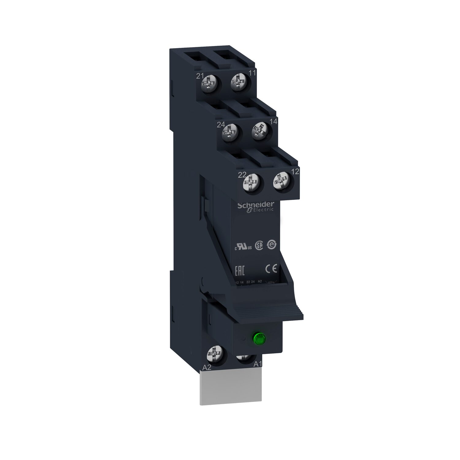Harmony Relay RSB - relais PCB embrochable monté sur embase - 2OF 8A -