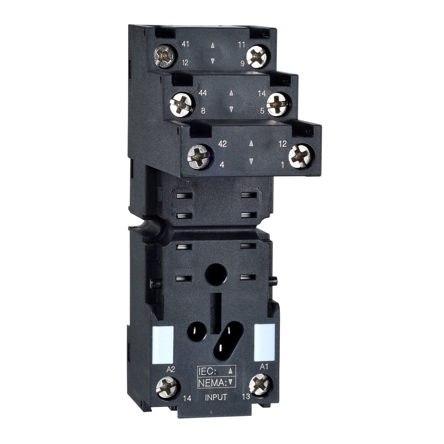 Hmy Relay RXM - embase contacts séparés - RXM2- racc connecteurs à vis