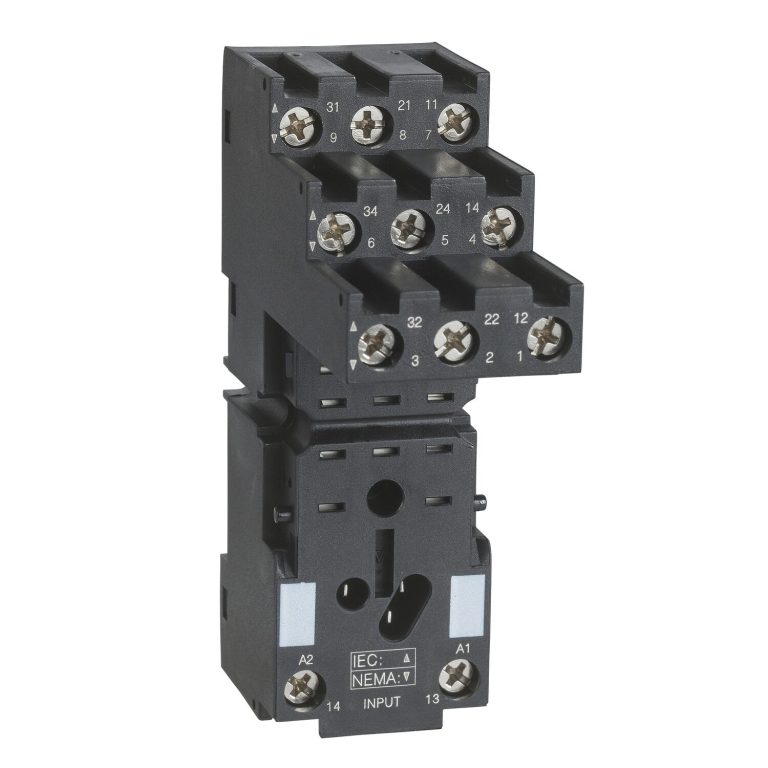 Harmony Relay RXM – embase contacts séparés – RXM3 – racc connecteurs