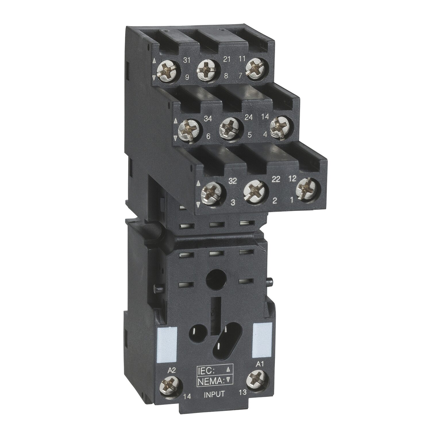 Harmony Relay RXM - embase contacts séparés - RXM3 - racc connecteurs