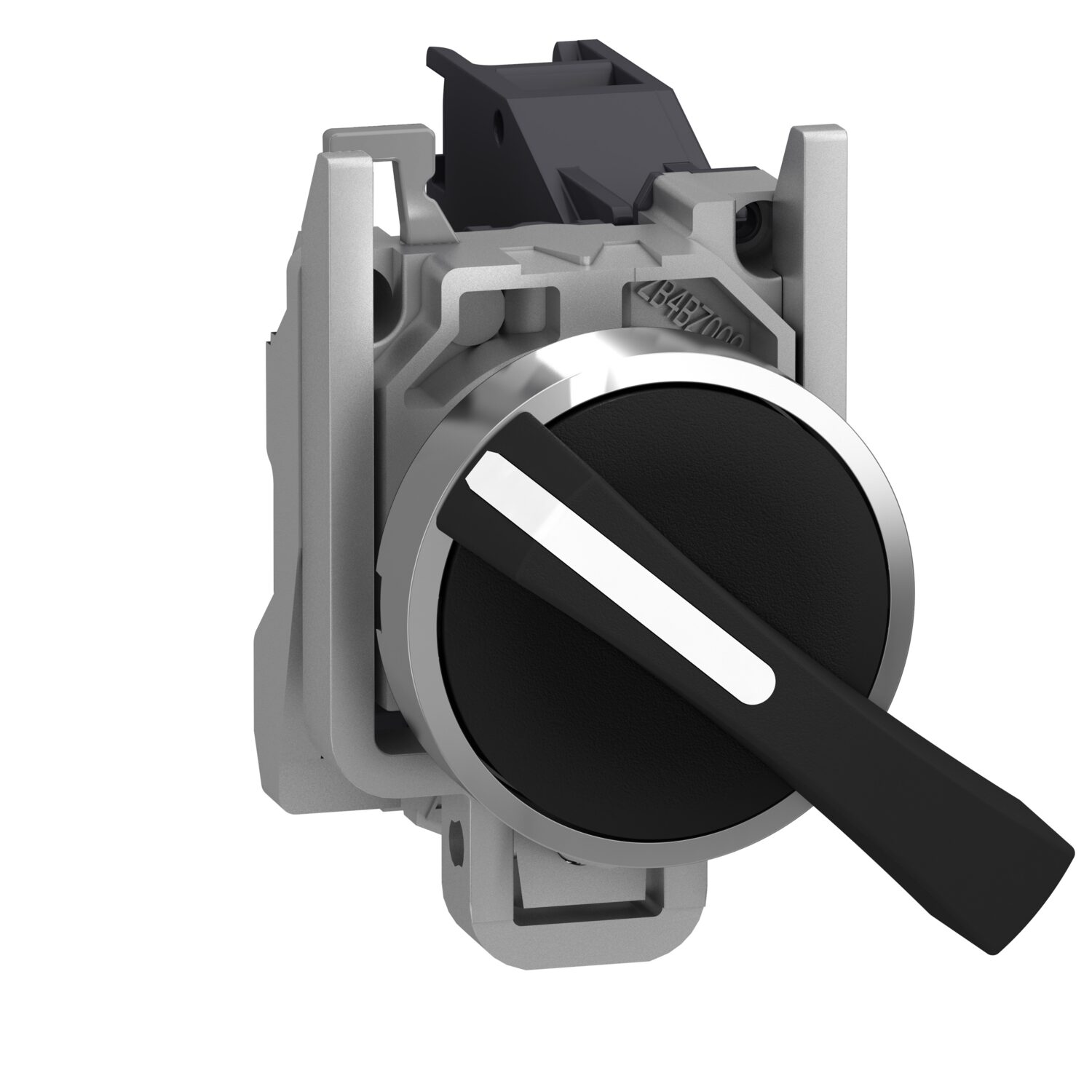 Harmony XB4 - btà crosse - Ø22 - 3 pos fix - noir - 2F - vis étr