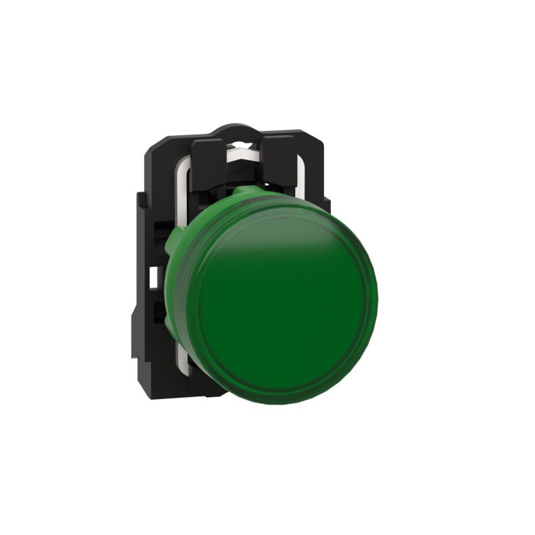 Harmony XB5 – voyant lumineux DEL – Ø22 – vert – 24V – vis étrier
