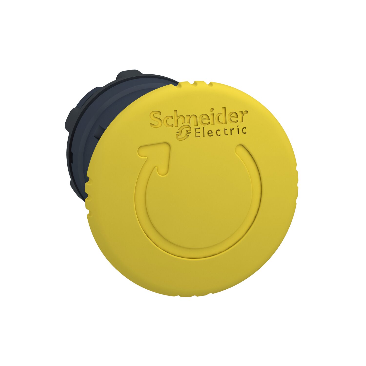 Harmony tête de CdpØ 40 - tourner pour déverrouiller - Ø22 - jaune