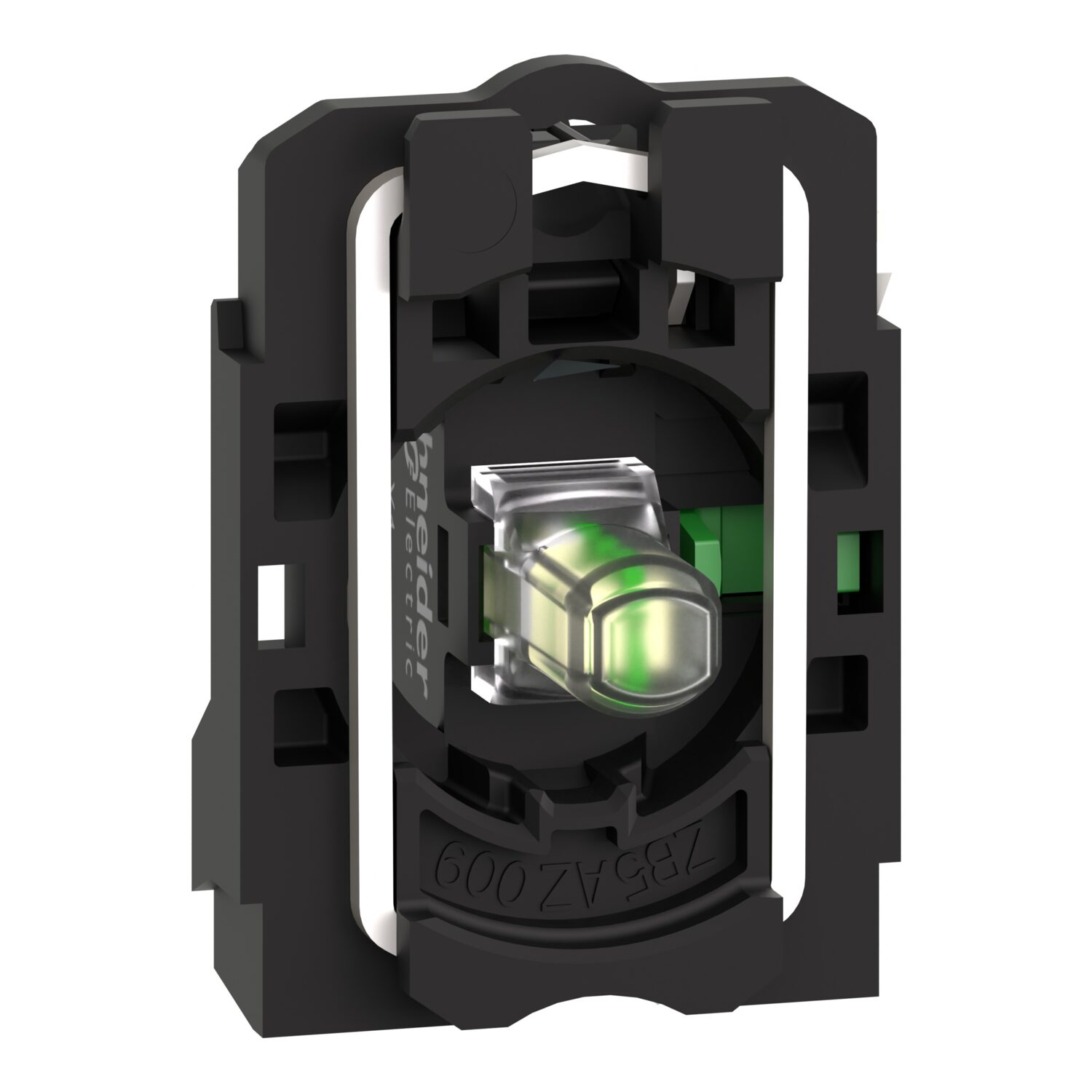 Harmony corps de bouton lumineux - Ø22 - blanc LED intégrée 1F